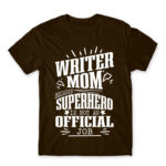 Writer Mother Chocolate Men's T-shirt for Work, Writer