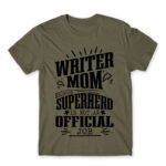 Writer Mother Zinc Men's Tee for Work, Writer