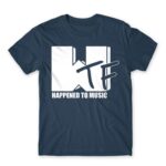 WTF Happend to Music Denim Men's Tee for Brand Parody, Funny