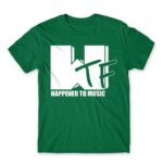 WTF Happend to Music Kelly Green Men's T-shirt for Brand Parody, Funny
