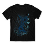 Yatogami Black Men's Tee for Anime, Noragami