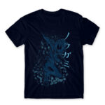 Yatogami Navy Men's T-shirt for Anime, Noragami
