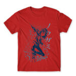 Yatogami Red Men's T-shirt for Anime, Noragami