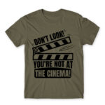 You are not at the cinema Zinc Men's T-shirt for Badass, Funny
