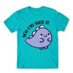 You can suck it Atoll Blue Men's Tee for Badass, Funny