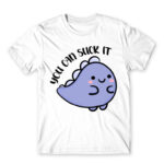 You can suck it White Men's Tee for Badass, Funny