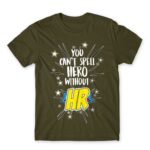 You can’t spell hero without HR Army Men's T-shirt for Human Resources, Work