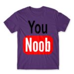 You Noob Dark Purple Men's Tee for Gaming, League Of Legends