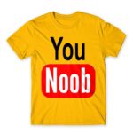 You Noob Gold Men's T-shirt for Gaming, League Of Legends
