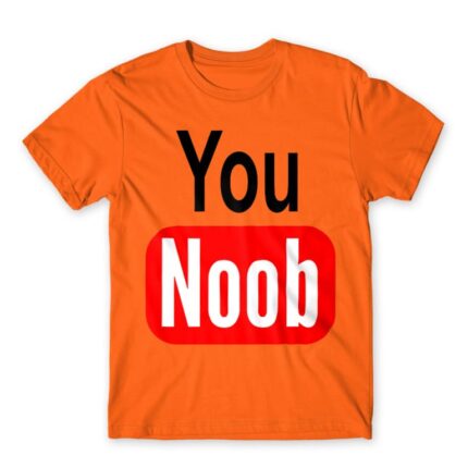 You Noob Orange Men's T-shirt for Gaming, League Of Legends