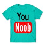 You Noob Turquoise Men's T-shirt for Gaming, League Of Legends