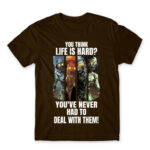 You think life is hard? – COD Chocolate Men's Tee