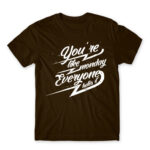 You’re like Monday Chocolate Men's T-shirt for Badass, Funny