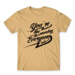 You’re like Monday Sand Men's T-shirt for Badass, Funny