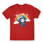 You’re next – Grim Red Men's Tee for Cute Badass, Funny