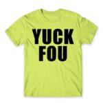 Yuck fou Apple Green Men's T-shirt for Funny, Sarcastic Humour
