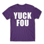 Yuck fou Dark Purple Men's Tee for Funny, Sarcastic Humour