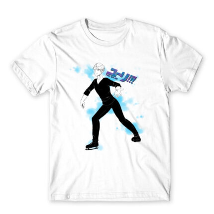 Yuri on Ice – Victor White Men's T-shirt for Anime, Yurion Ice