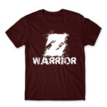 Z Warrior Burgundy Men's Tee for Anime, Dragon Ball
