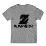 Z Warrior Grey Melange Men's Tee for Anime, Dragon Ball