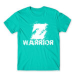 Z Warrior Turquoise Men's Tee for Anime, Dragon Ball