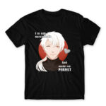 ZEN Black Men's Tee for Anime, Mystic Messenger