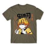 Zenitsu Agatsuma – Demon Slayer Zinc Men's Tee for Anime, Kimetsu No Yaiba