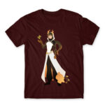 Zhongli – Genshin Impact Burgundy Men's Tee