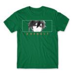 Zhongli stripe Kelly Green Men's Tee