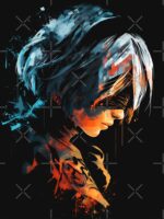 2B YoRHa No.2 Nier Automata Print design Unisex T-Shirt