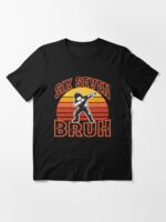 67 Meme 6 7 Numbers Dabbing Six Seven Bruh Funny Boys Kids Unisex T-Shirt - Image 3