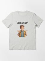 "A funeral is just a party you’re too dead to enjoy." - Nolan @ spunkyZeST Unisex T-Shirt - Image 3