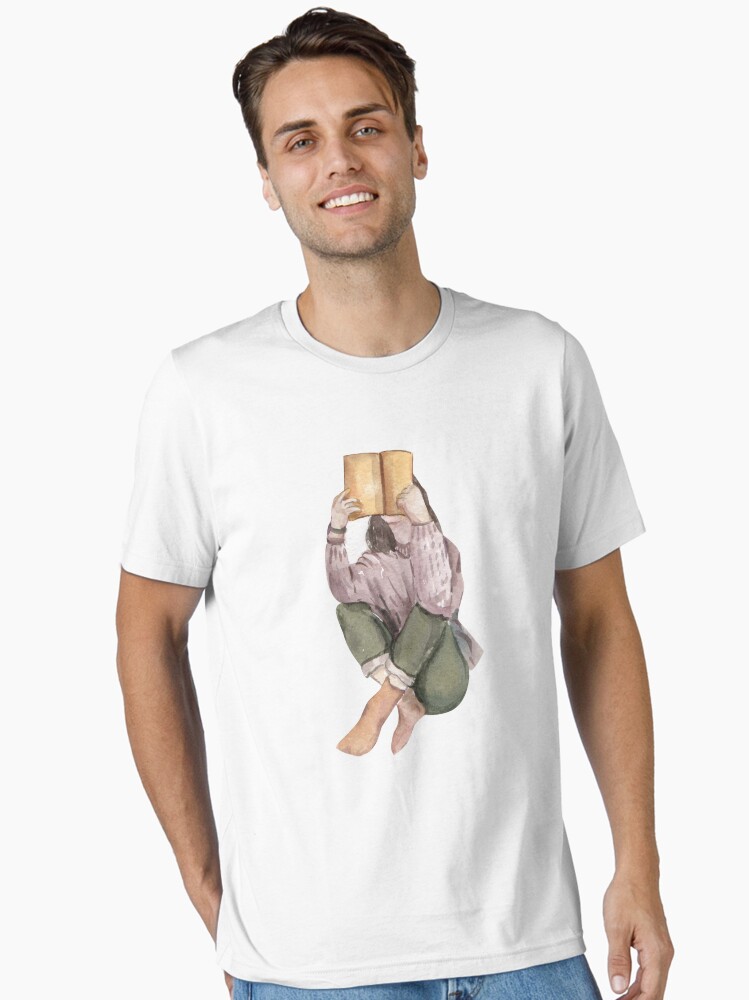 A girl reading Unisex T-Shirt