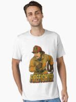 Action Hero Firefighter Unisex T-Shirt