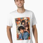 Action Vintage Anime Character Group Unisex T-Shirt