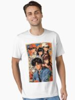 Action Vintage Anime Character Group Unisex T-Shirt