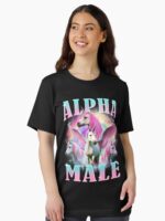 Alpha Male Unicorn Funny Meme Unisex T-Shirt