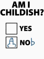 Am I Childish? Unisex T-Shirt - Image 7