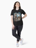 Anarchy 3 Racoon Moon Howling Raccoon Head Funny Unisex T-Shirt - Image 4