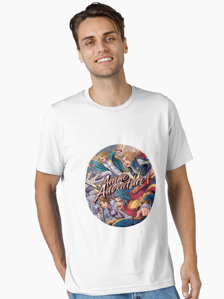 Anime Adventure: Epic Action-Packed Anime Unisex T-Shirt