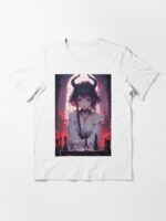 Anime demon girl playing chess Unisex T-Shirt