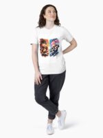 Anime Fire vs Ice Battle Unisex T-Shirt