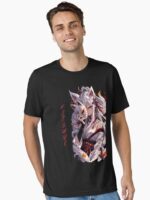 Anime Kitsune Girl Waifu Manga Fox Unisex T-Shirt