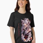 Anime Kitsune Girl Waifu Manga Fox Unisex T-Shirt