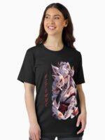 Anime Kitsune Girl Waifu Manga Fox Unisex T-Shirt