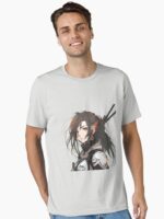 Anime style cyberpunk style soldier Unisex T-Shirt