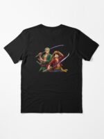 Anime Warrior Duo With Swords Unisex T-Shirt