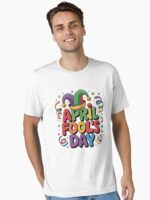 April Fools Day Funny Joke Graphic Unisex T-Shirt