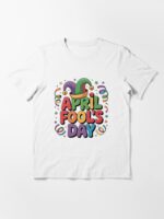 April Fools Day Funny Joke Graphic Unisex T-Shirt - Image 3