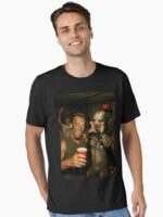 Arnold Schwarzenegger & The Predator - a candid paparazzi-style photo Unisex T-Shirt